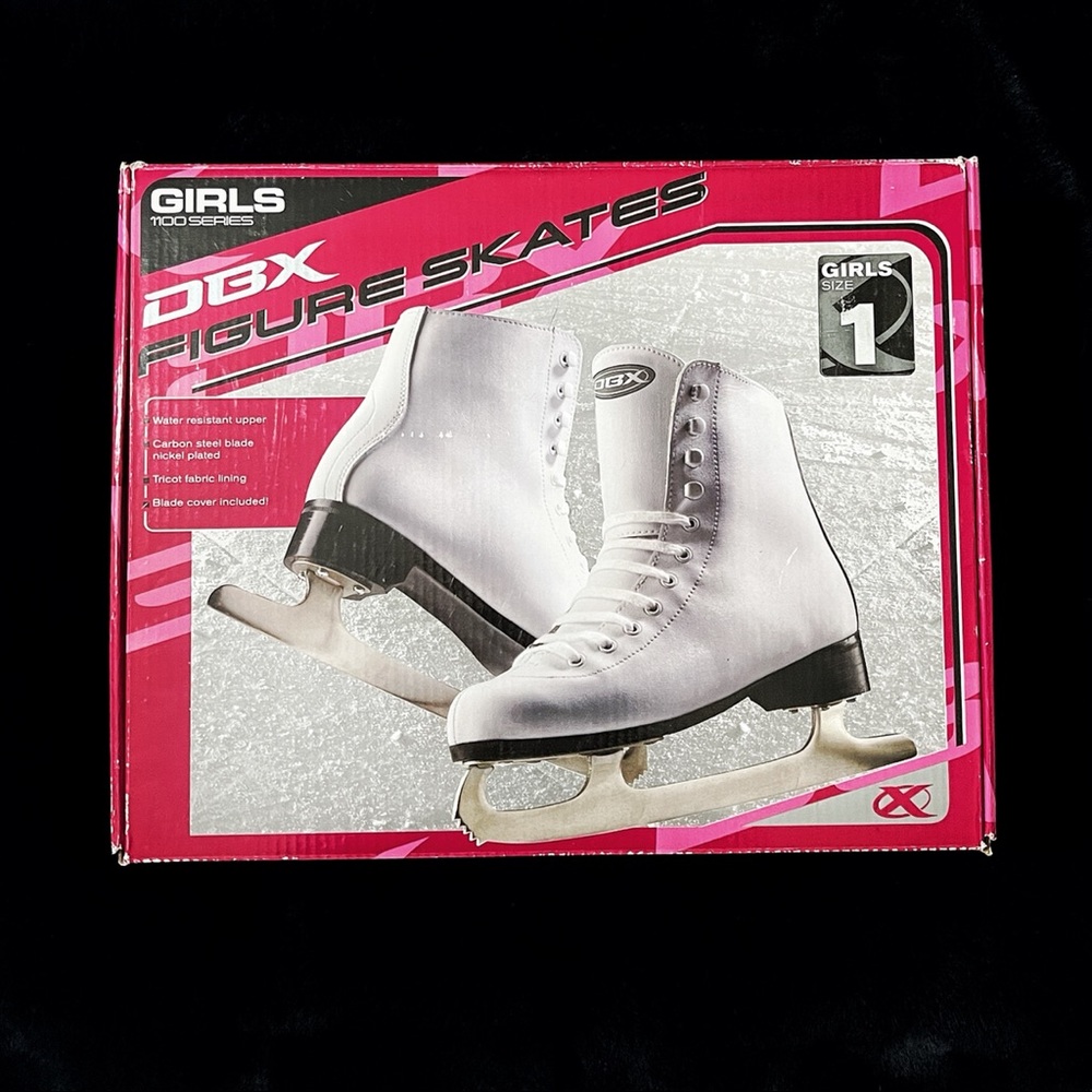 Girls size 1 Figure skating skates